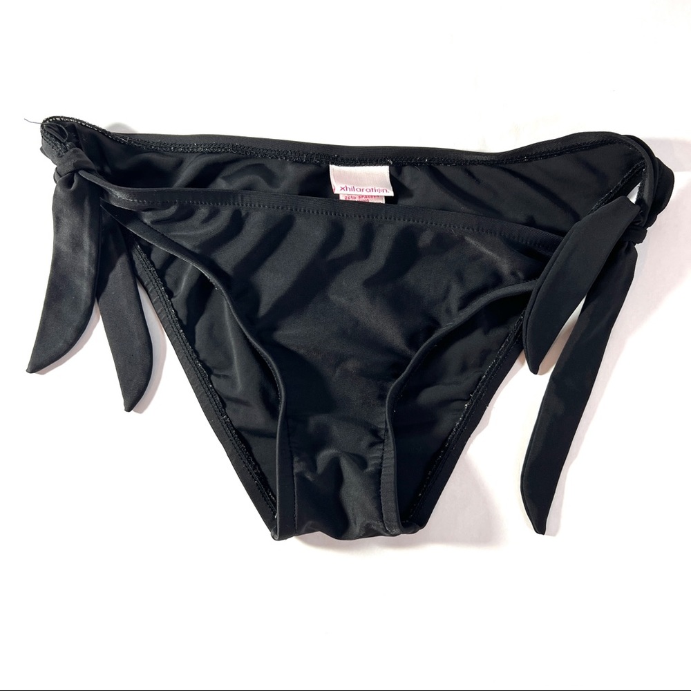 XHILARATION | Black Bikini Swimsuit Bottoms | Women M
